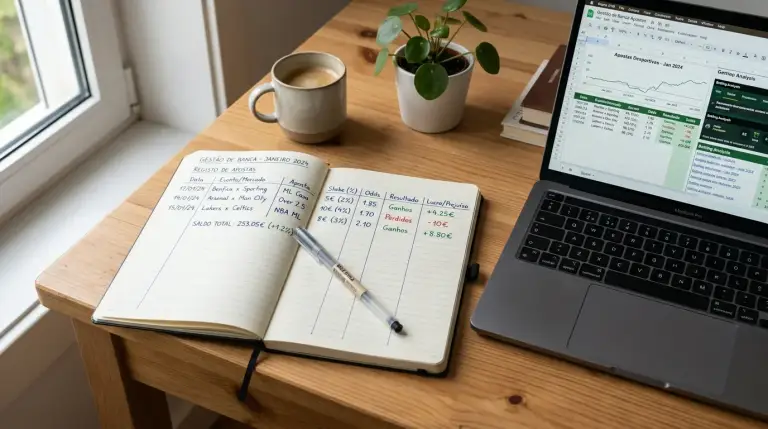Quadro branco com diagramas de diferentes tipos de apostas desportivas